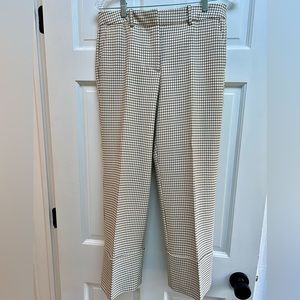 Zara cuffed wide leg trousers, size S